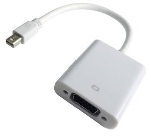Thunderbolt Mini Display Port to VGA Cable Adapter Converter MacBook Air Pro