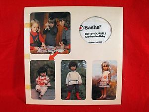 "Do It Yourself Clothes for Baby" Sasha Doll Clothes Shirt Pants Duck 1977