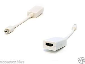 Mini DP DisplayPort to HDMI Female Adapter for Apple MacBook Air iMac Mac Mini