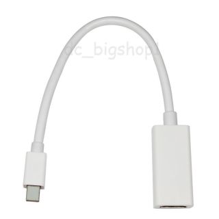 Mini Display Port DP Thunderbolt to HDMI Cable Adapter for iMac MacBook Air Pro