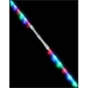 52" Multi Color LED Double Bladed Dual Sith Lightsaber Rainbow Saberstaff