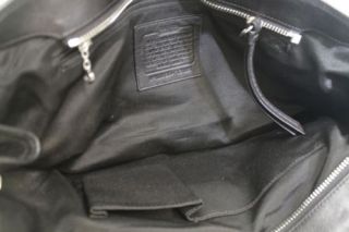 Coach Purse Soho Black Leather Tote Shoulder Handbag Bag Large K0820 F13109 