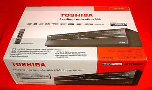 Toshiba DVR620 DVD VHS 1080p HDMI High Def Combo Player Recorder BNIB