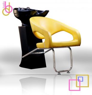 New Shampoo Backwash Unit Chair Bowl Salon Spa Sink Equipment