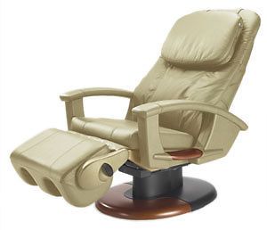 Human Touch Massage Chair HT 135 Cream Power Electric Recline Recliner Lounger