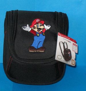 Super Mario Nintendo 3DS DSi XL Deluxe Game Traveler Case Mini Backpack