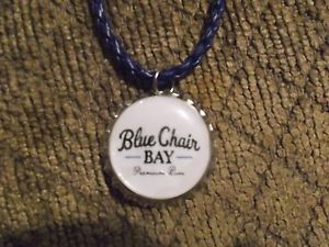 Kenny Chesney Blue Chair Bay Rum Double Sided Bottle Cap Necklace