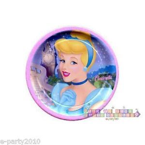 Cinderella Disney Princess Party Supplies Cake Plates