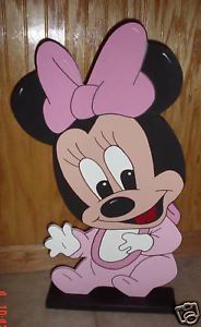 Baby Minnie Mouse Stand Up Party Decorations Supplies