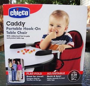 Chicco Caddy Portable Hook on Table Chair Adjustable Great for Travel or Home