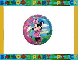 Minnie Mouse Pink Polka Dot Hair Bow Balloon Birthday Party Disney Supplies