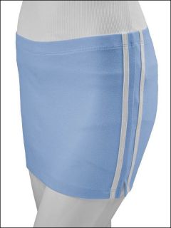 Baby Pastel Blue Skirt Skirts Skort Skorts Small Medium Womens Womans Stripes
