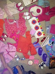 American Girl Lot of 2 Dolls Outfits Wheel Chair Lots of EXTRAS All Genuine AG