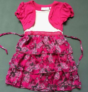 New girls baby toddler kid's Clothes Short Sleeve Ruffle DRESS1