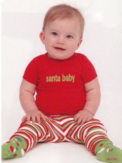 Christmas Santa Baby Clothing Playset Set Shirt Pants