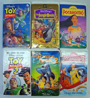 Lot Set of 24 VHS Video Tapes Walt Disney Masterpiece Classic Collections