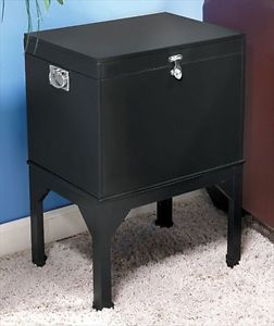 Wood File Cabinets Office Home Decor Furniture Locking Black Legal Size Storage