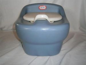 Excellent Little Tikes Potty Chair Toilet Training Chair Seat Blue White