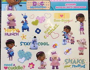 40 Disney Junior Doc McStuffins Stickers Party Favors Teacher Supply 2 Sheets