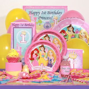 Disney Princess 1st Birthday Party Supplies Choose Items You Need for Your Party