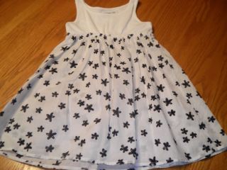 Baby Gap 4 4T Havana Black White Print Dress Spring Summer Toddler 4 4T