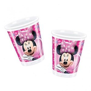 Minnie Mouse Pink Party Cups x 10