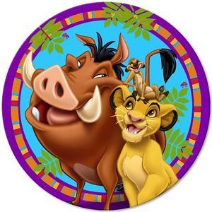 Disney Lion King Dinner Plates 9in Birthday Party Supplies Decorations Tableware