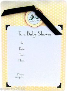 8 Baby Shower Invitation Kit Gartner Boy Girl Party Supplies Neutral Invites
