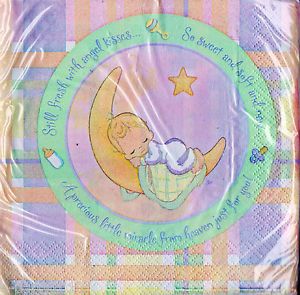 Precious Moments Baby Shower Party Supplies Large Lunch Napkins