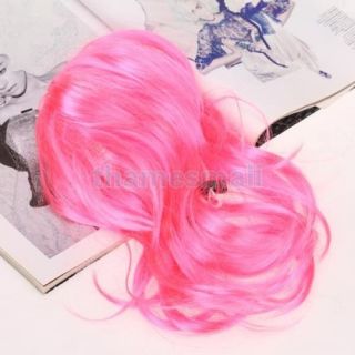 Pet Dog Puppy Cat Fashion Long Wavy Wig Hair Party Accessories Gift 03923