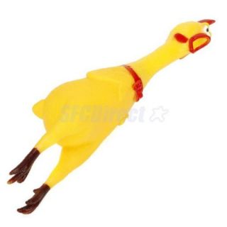 17 inch Squeeze Shrilling Screaming Chicken Fun Toy Party Favor Great Gift New