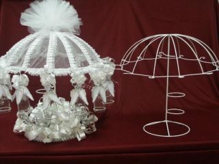 Baby Shower Bridal Shower Wedding Wire Centerpiece Cup Holder Cupcake Decoration