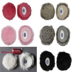 Kenmont Unisex Women Men 100 Rabbit Fur Winter Earmuffs Ear Muffs Ear Warmers