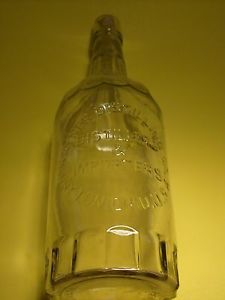 Antique Empty Whiskey Bottle 1897 Hayner Distilling Co Daytona Ohio USA Barware