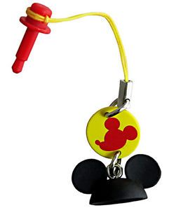 Disney Smart iPhone 5 Anti Dust Earphone Plug Stopper Cap Mickey Mouse Ears