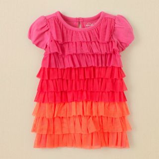 New Infant Girls Flower Pink Easter Tutu Dress 2 PC Set Outfit Clothes 3M 6M