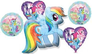 New My Little Pony Birthday Party Supplies Balloons Bouquet Decorations