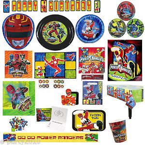 Jungle Fury Power Rangers Birthday Party Supplies Create Your Set You Pick