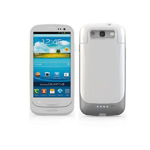 Mophie Juice Pack Samsung Galaxy S3 s III External Battery Case White