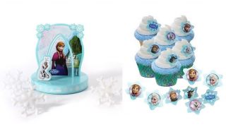 Disney Frozen Anna Elsa Cupcake Topper Cake Topper Party Favor Supplies