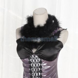 6 Feet Length Marabou Feather Boa for Wedding Party Costume Ball Decor Black