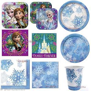 Frozen Birthday Party Supplies Disney Princess Anna Elsa Pick 1 or Create Set