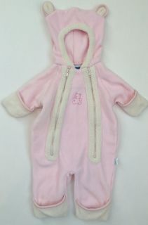 Bon BEBE Baby Girl Pink Bunting Size 3 6 Months Excellent Condition