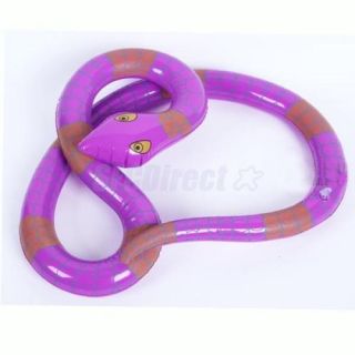 Long Stretch Snake Inflatable Beach Pool Toy Party Favors Wild Nature Education