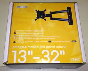 OmniMount Videobasics VB35C Black Full Motion Wall Mount 13 32" Flat Panel TV