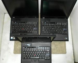 Lot of 3 IBM G41 Laptop Computers 2881 3BU 2881 3GU