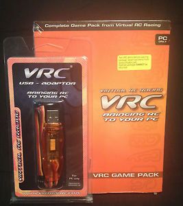 VRC Virtual Radio Control Car Simulator PC Game Pack with USB Adapter