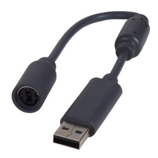 Wired Controller USB Breakaway Cable Cord Adapter for Xbox 360 Xbox360 US Seller
