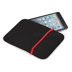 Black Soft Sleeve Pouch Case Cover Bag for 9" inch PC Mid Tablet eBook Reader
