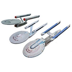 Star Trek USS Enterprise 3 Starship Set AMT 660 1 2500 Scale Model Kits